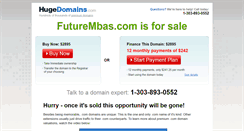 Desktop Screenshot of futurembas.com