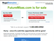 Tablet Screenshot of futurembas.com